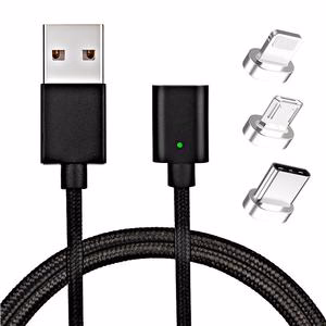 Magnetic Cables 3-in1 Charging Cable for Mobile Devices (1 Meter)